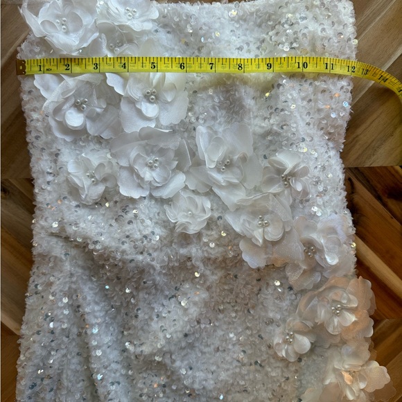 HELSI Sandra Strapless Sequin & Applique Mini Dress - Picture 6 of 9